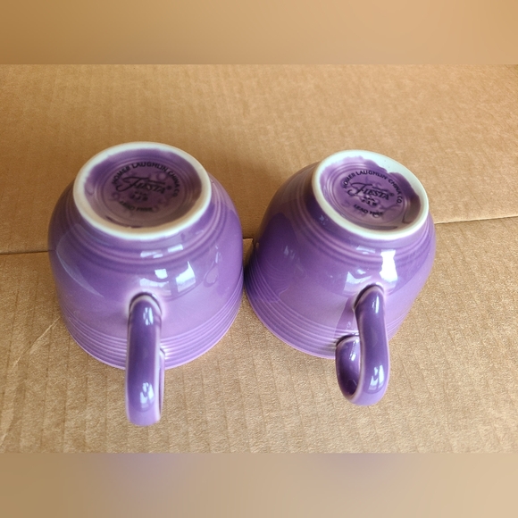 Fiestaware purple lilac? Heather? cups - Picture 9 of 10